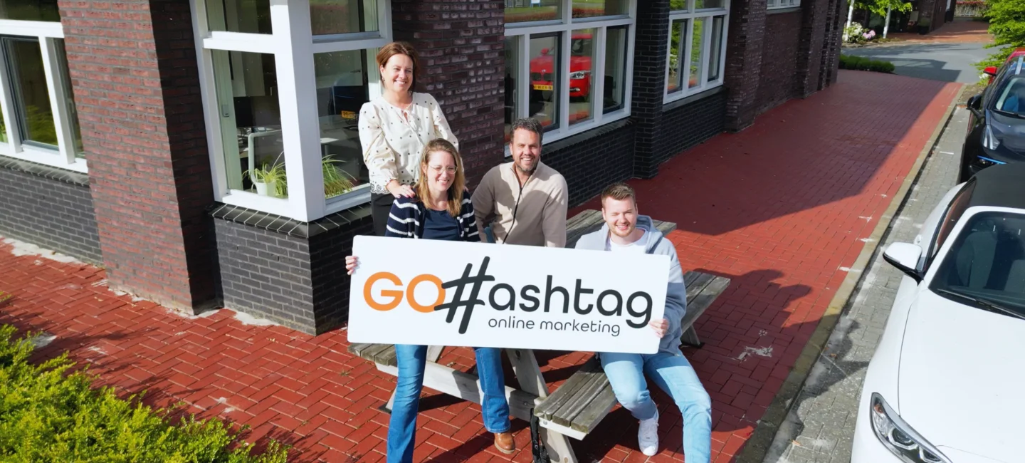 Over ons: Online marketing bureau team van GoHashtag in Stadskanaal